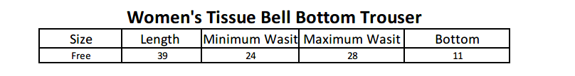 Women's Bell Bottom Trouser - White, Women, Pants & Tights, Chase Value, Chase Value