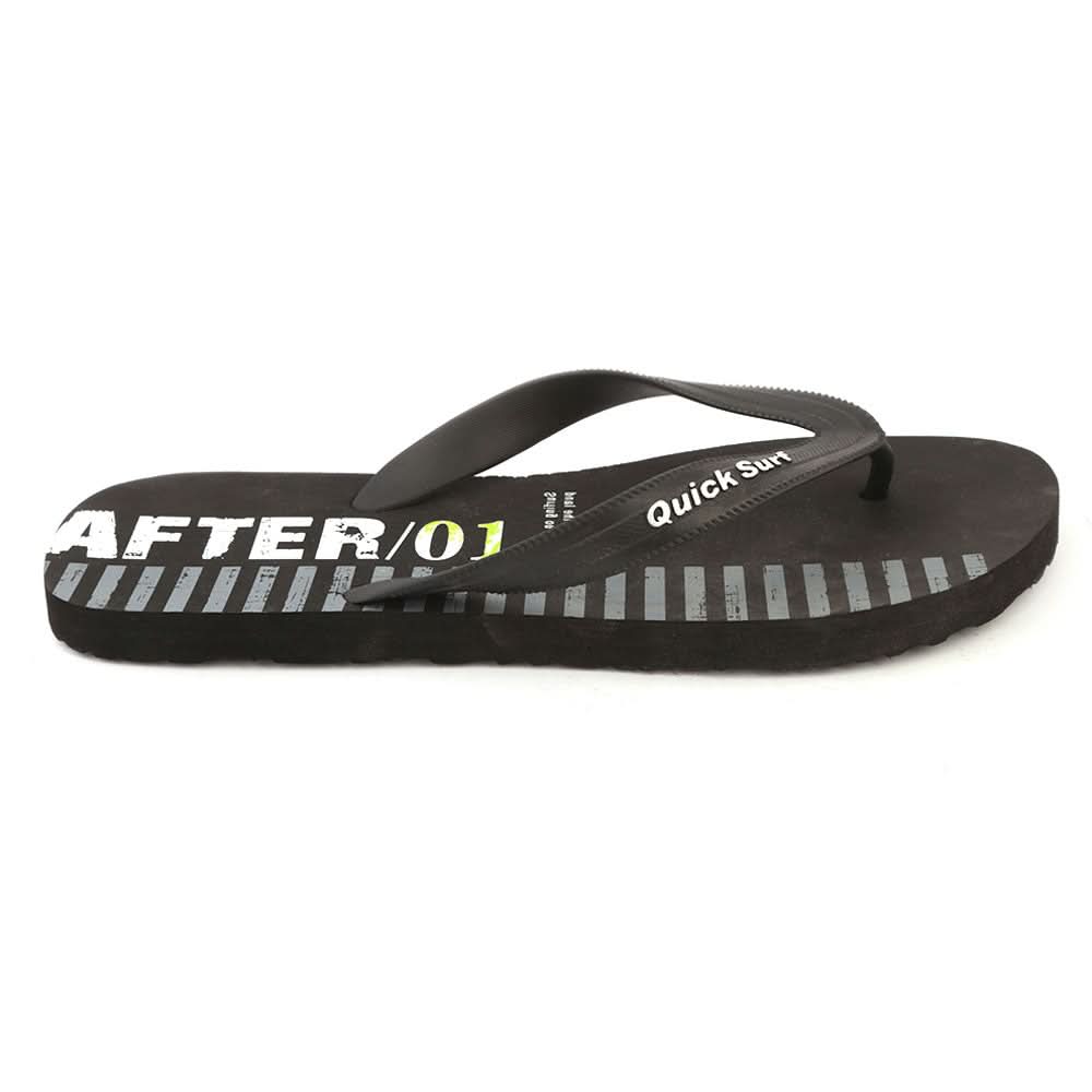 Quick Surf Men's Slippers QUI-1387 - Black, Men, Slippers, Chase Value, Chase Value