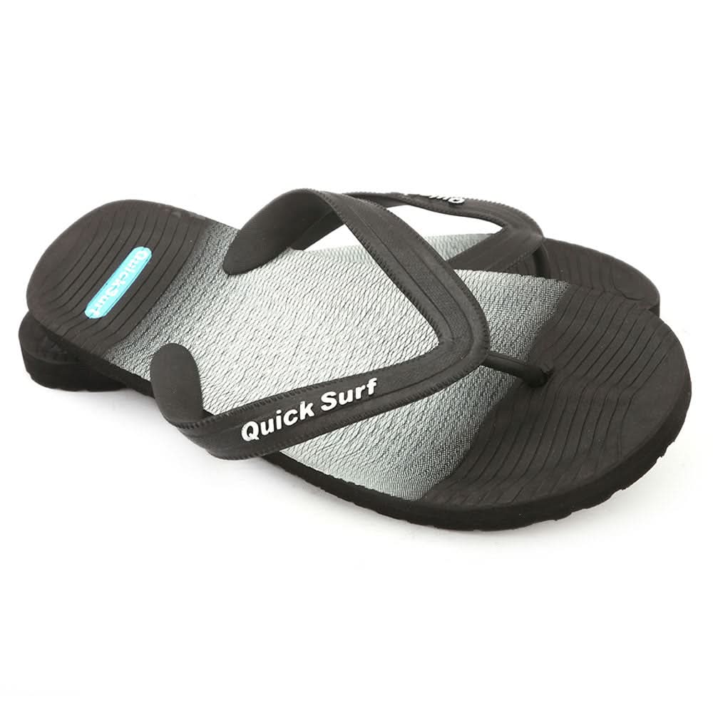 Quick Surf Men's Slippers QUI-1923 - Black, Men, Slippers, Chase Value, Chase Value