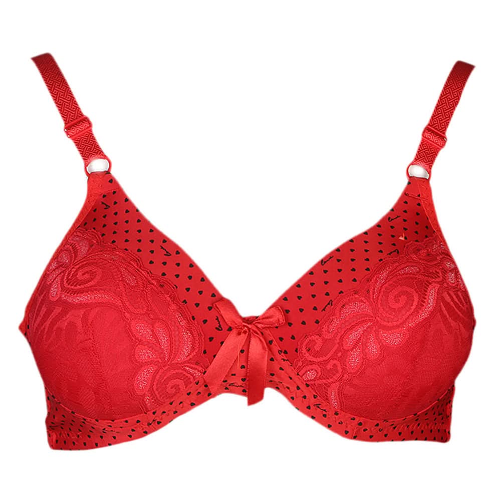 Women's Foam Bra - Red, Women, Bras, Chase Value, Chase Value