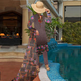 Khadde Printed Lawn 3 Piece Un-Stitched Suit - 09, Women, 3Pcs Shalwar Suit, United Textiles, Chase Value