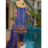 Khadde Printed Lawn 3 Piece Un-Stitched Suit - 12, Women, 3Pcs Shalwar Suit, United Textiles, Chase Value