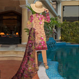 Khadde Printed Lawn 3 Piece Un-Stitched Suit - 02, Women, 3Pcs Shalwar Suit, United Textiles, Chase Value
