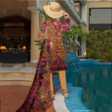 Khadde Printed Lawn 3 Piece Un-Stitched Suit - 24, Women, 3Pcs Shalwar Suit, United Textiles, Chase Value