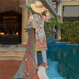 Khadde Printed Lawn 3 Piece Un-Stitched Suit - 05, Women, 3Pcs Shalwar Suit, United Textiles, Chase Value