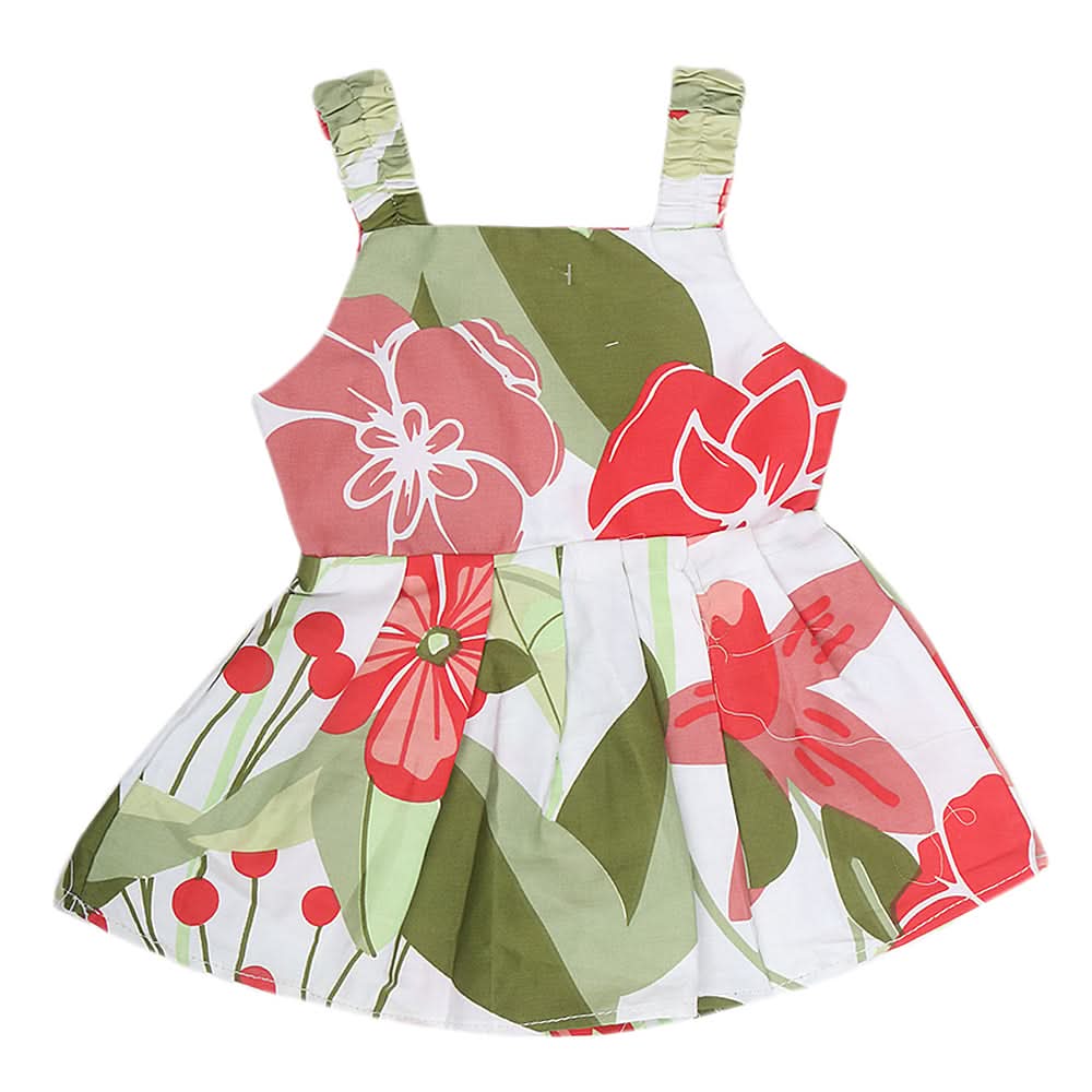 Newborn Girls Frock - Multi, Kids, NB Girls Frocks, Chase Value, Chase Value