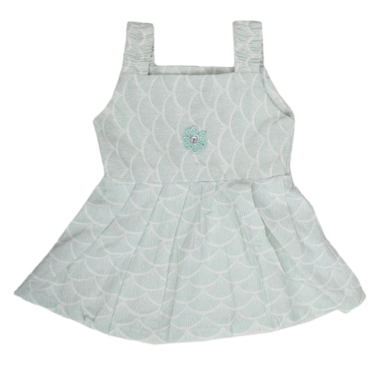 Newborn Girls Frock - Light Green, Kids, Newborn Girls Frocks, Chase Value, Chase Value