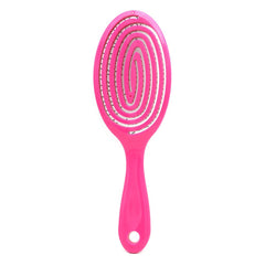 Hair Brush 9551-6 - Pink, Beauty & Personal Care, Brushes And Combs, Chase Value, Chase Value