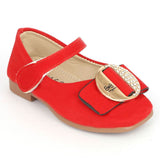 Girls Fancy Pumps (A2080) - Red, Kids, Pump, Chase Value, Chase Value