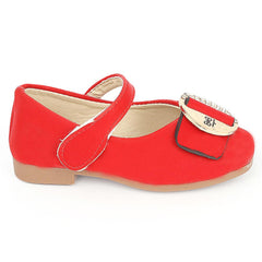 Girls Fancy Pumps (A2080) - Red, Kids, Pump, Chase Value, Chase Value