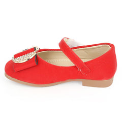Girls Fancy Pumps (A2080) - Red, Kids, Pump, Chase Value, Chase Value