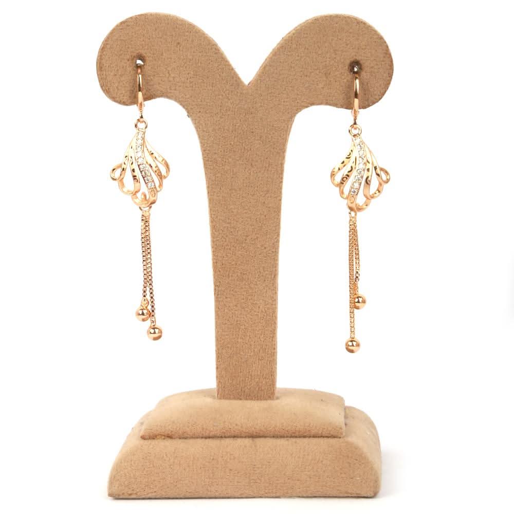 Women's Earring - Golden, Women, Earrings & Tops, Chase Value, Chase Value
