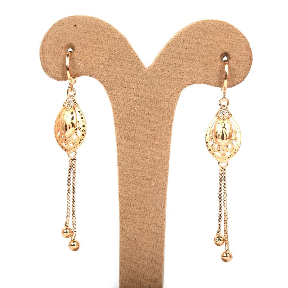 Women's Earring - Golden, Women, Earrings & Tops, Chase Value, Chase Value