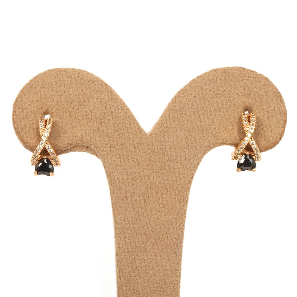 Women's Ear Bali - Golden/Black, Women, Earrings & Tops, Chase Value, Chase Value