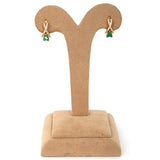 Women's Ear Bali - Golden/Green, Women, Earrings & Tops, Chase Value, Chase Value
