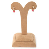 Women's Ear Bali - Golden/Maroon, Women, Earrings & Tops, Chase Value, Chase Value