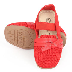 Girls Fancy Pumps (A2269) - Red, Kids, Pump, Chase Value, Chase Value