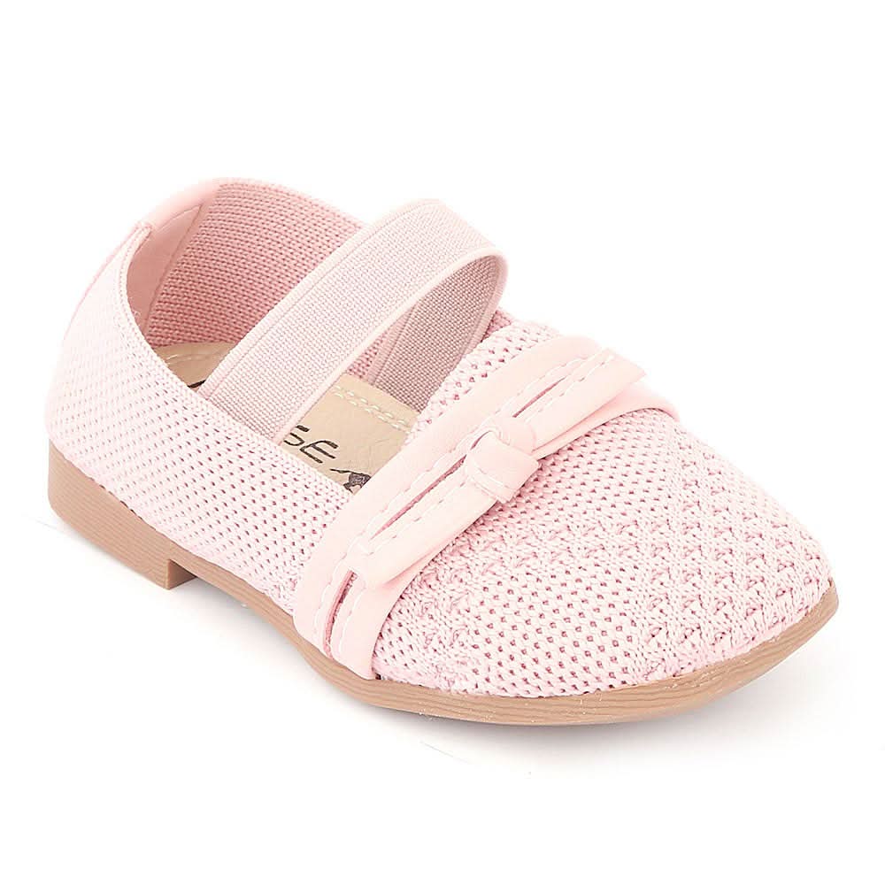 Girls Fancy Pumps (A2269) - Peach, Kids, Pump, Chase Value, Chase Value