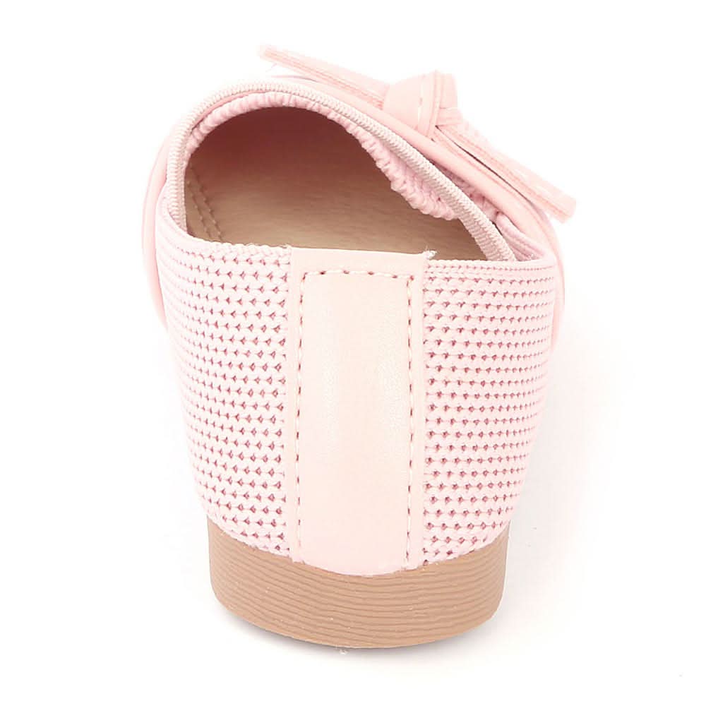 Girls Fancy Pumps (A2269) - Peach, Kids, Pump, Chase Value, Chase Value