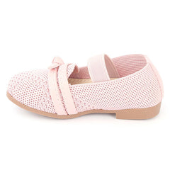 Girls Fancy Pumps (A2269) - Peach, Kids, Pump, Chase Value, Chase Value
