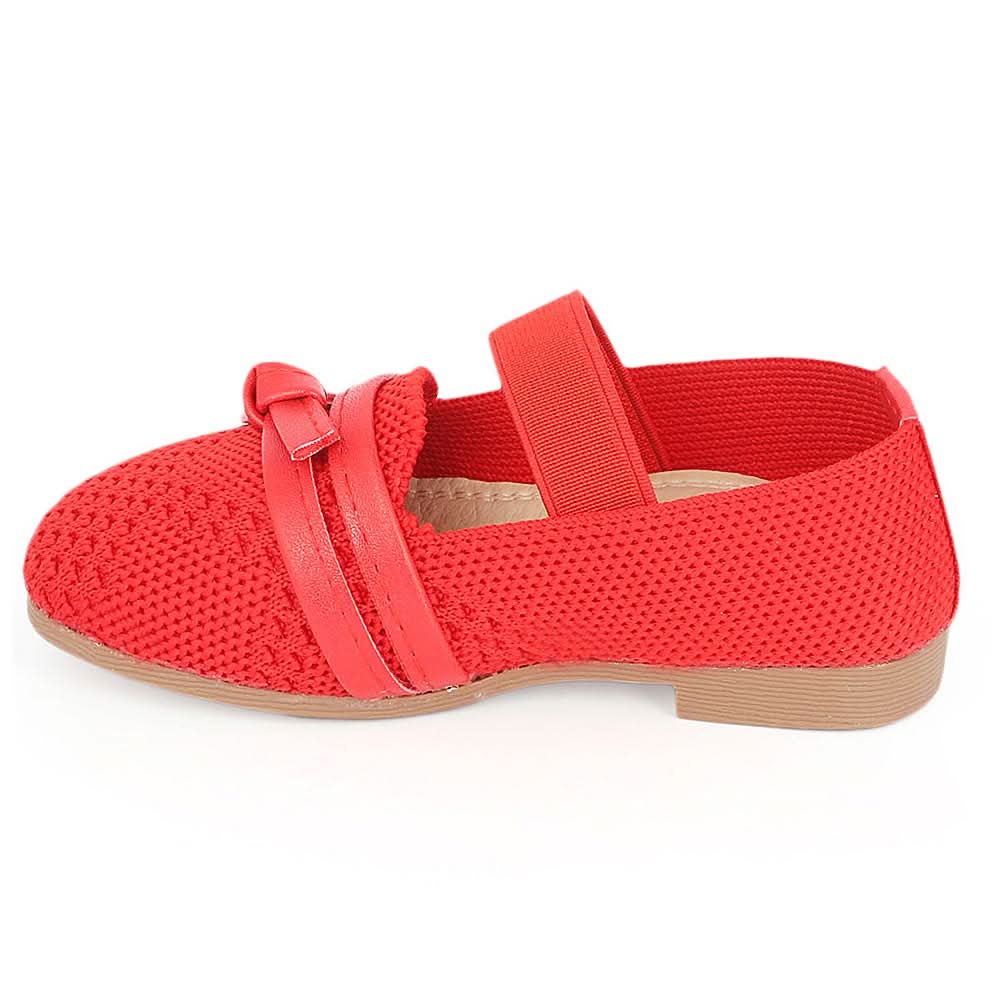Girls Fancy Pumps (A2269) - Red, Kids, Pump, Chase Value, Chase Value