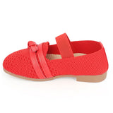Girls Fancy Pumps (A2269) - Red, Kids, Pump, Chase Value, Chase Value