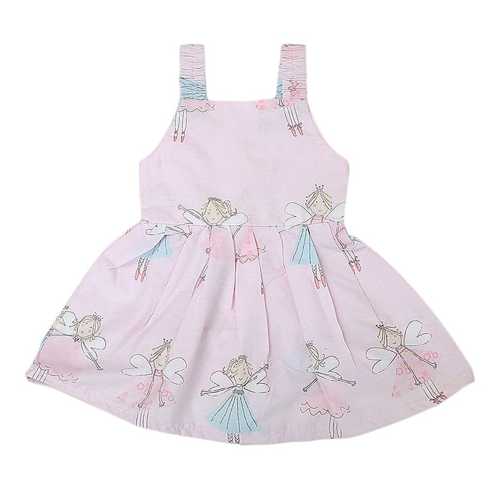 Newborn Girls Frock - Pink, Kids, New Born Girls Frocks, Chase Value, Chase Value