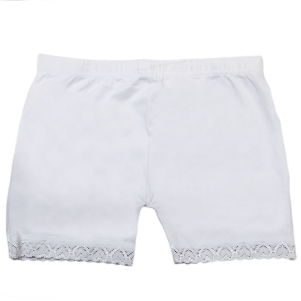 Girls Boxer (RA-371) - White, Kids, Panties And Briefs, Chase Value, Chase Value