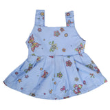 Newborn Girls Frock - Blue, Kids, NB Girls Frocks, Chase Value, Chase Value