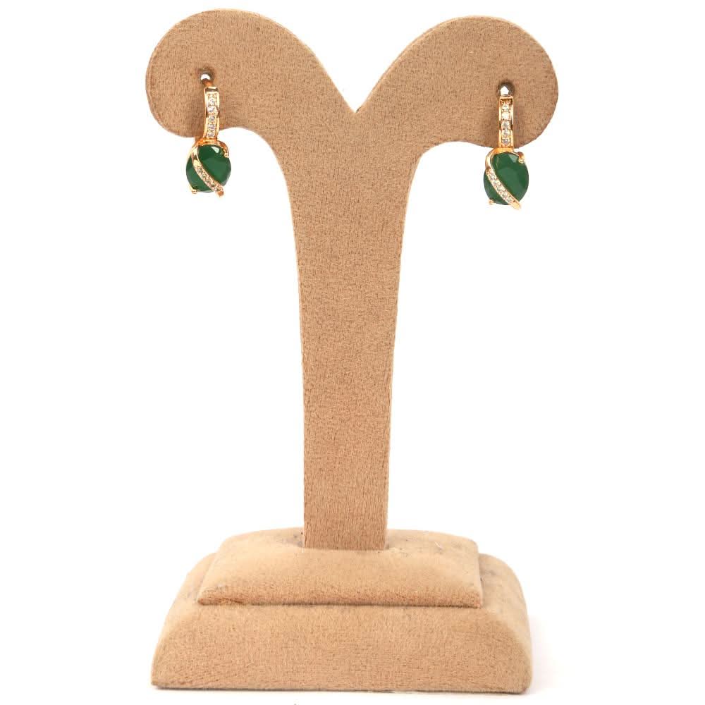 Women's Earring - Green, Women, Earrings & Tops, Chase Value, Chase Value