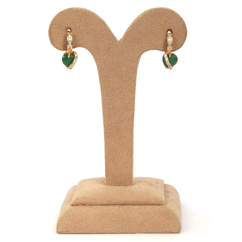 Women's Earring - Green, Women, Earrings & Tops, Chase Value, Chase Value