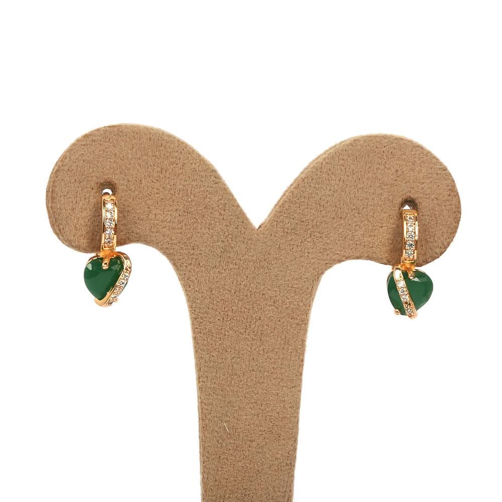 Women's Earring - Green, Women, Earrings & Tops, Chase Value, Chase Value