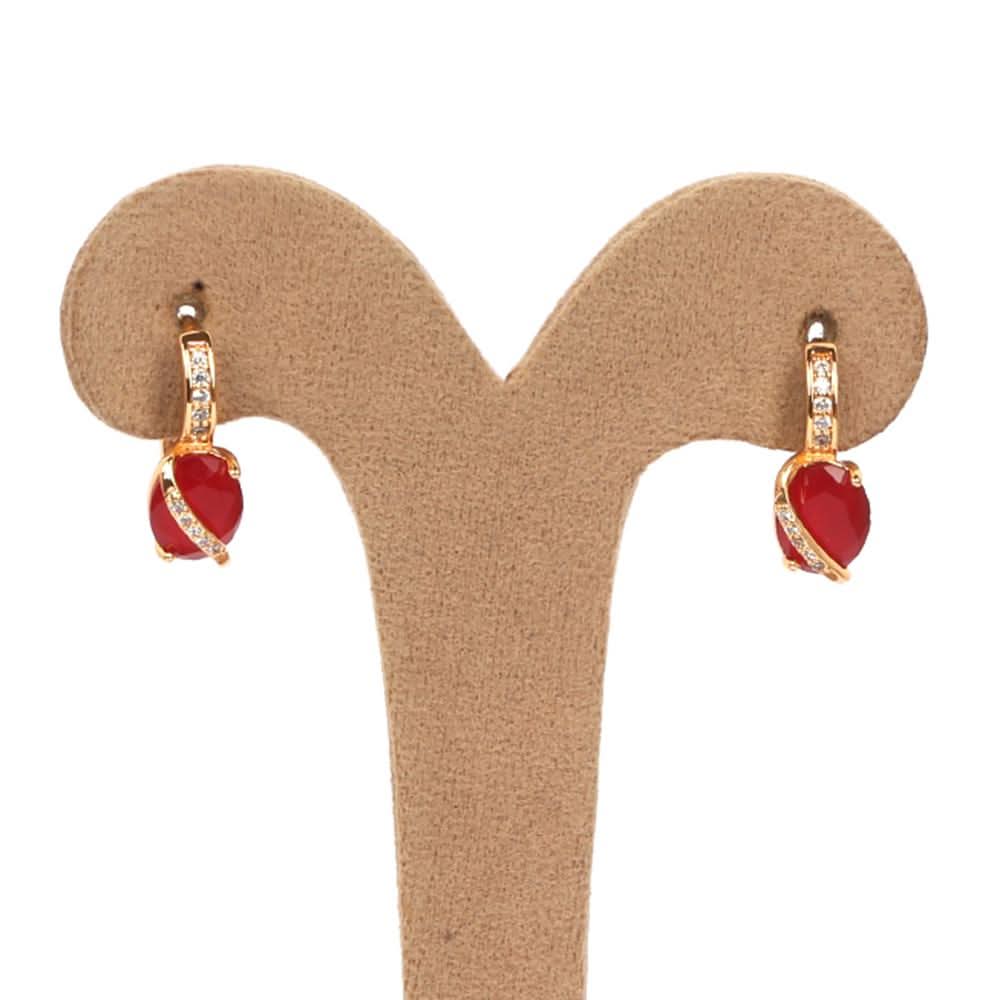Women's Earring - Maroon, Women, Earrings & Tops, Chase Value, Chase Value