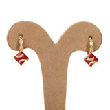 Women's Earring - Maroon, Women, Earrings & Tops, Chase Value, Chase Value
