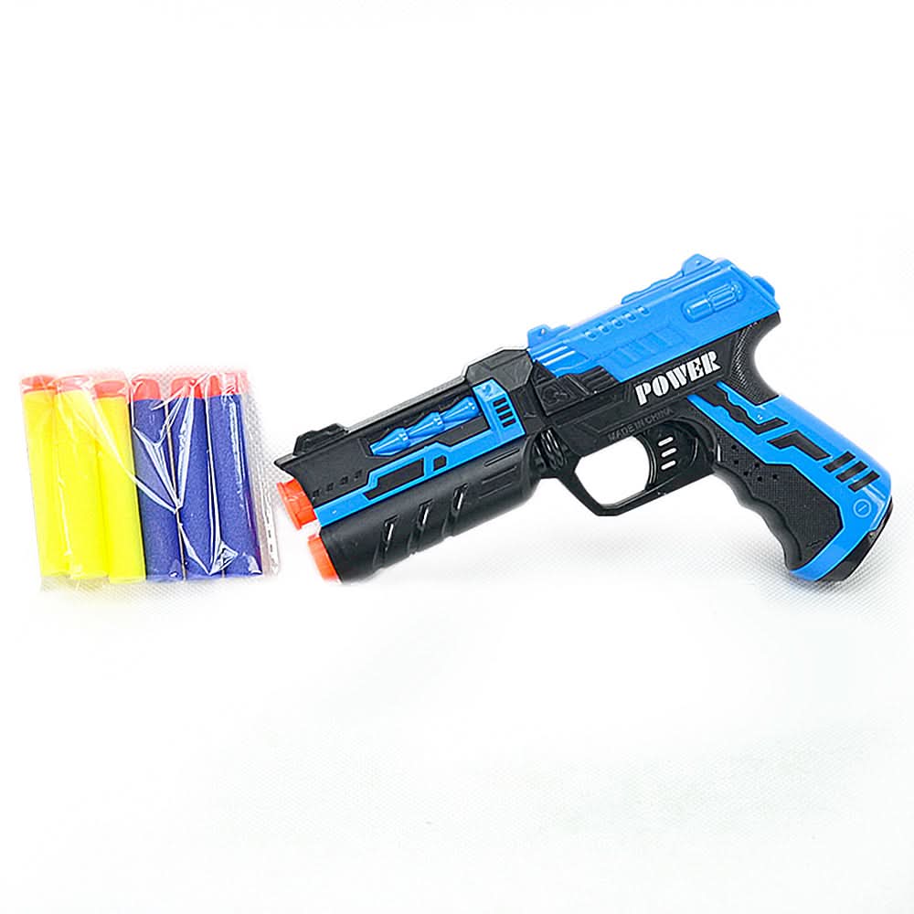 Soft Bullet Gun - Black, Kids, Weapons, Chase Value, Chase Value