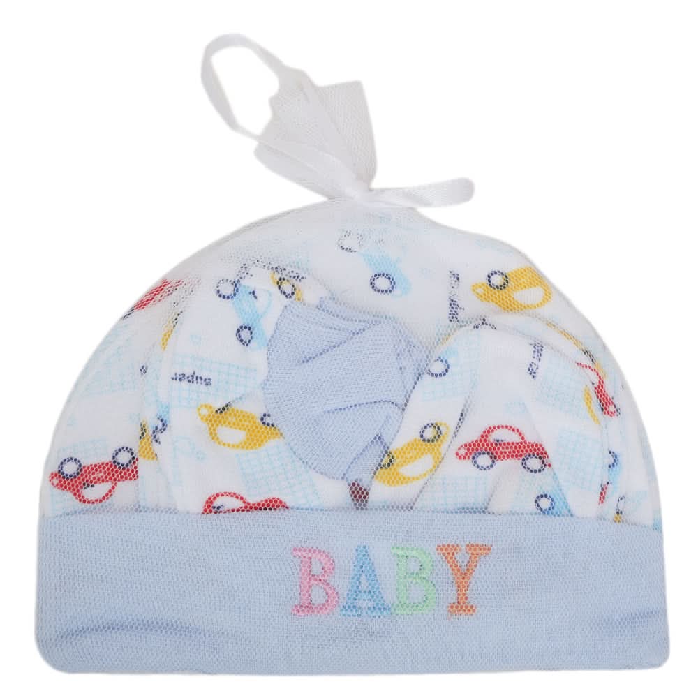 Infants Cap Set 6125  (766)-Blue, Kids, Caps And Sets, Chase Value, Chase Value