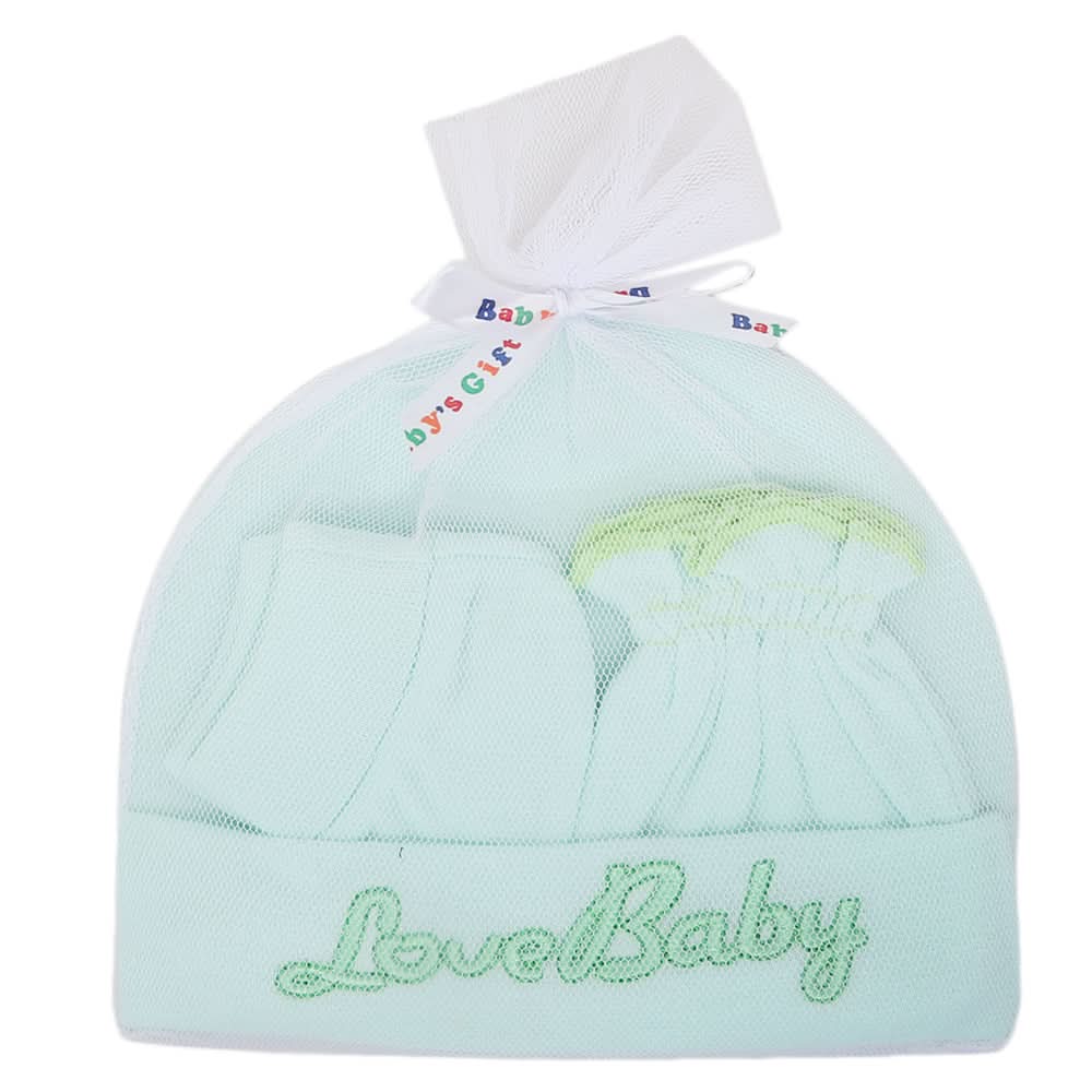 Infants Cap Set 6125  (766)-Cyan, Kids, Caps And Sets, Chase Value, Chase Value