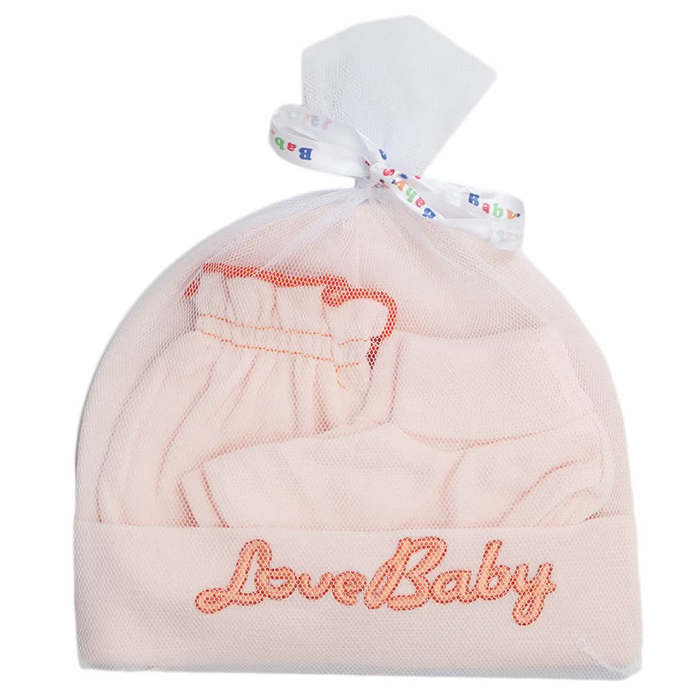 Infants Cap Set 6125  (766)-Peach, Kids, Caps And Sets, Chase Value, Chase Value
