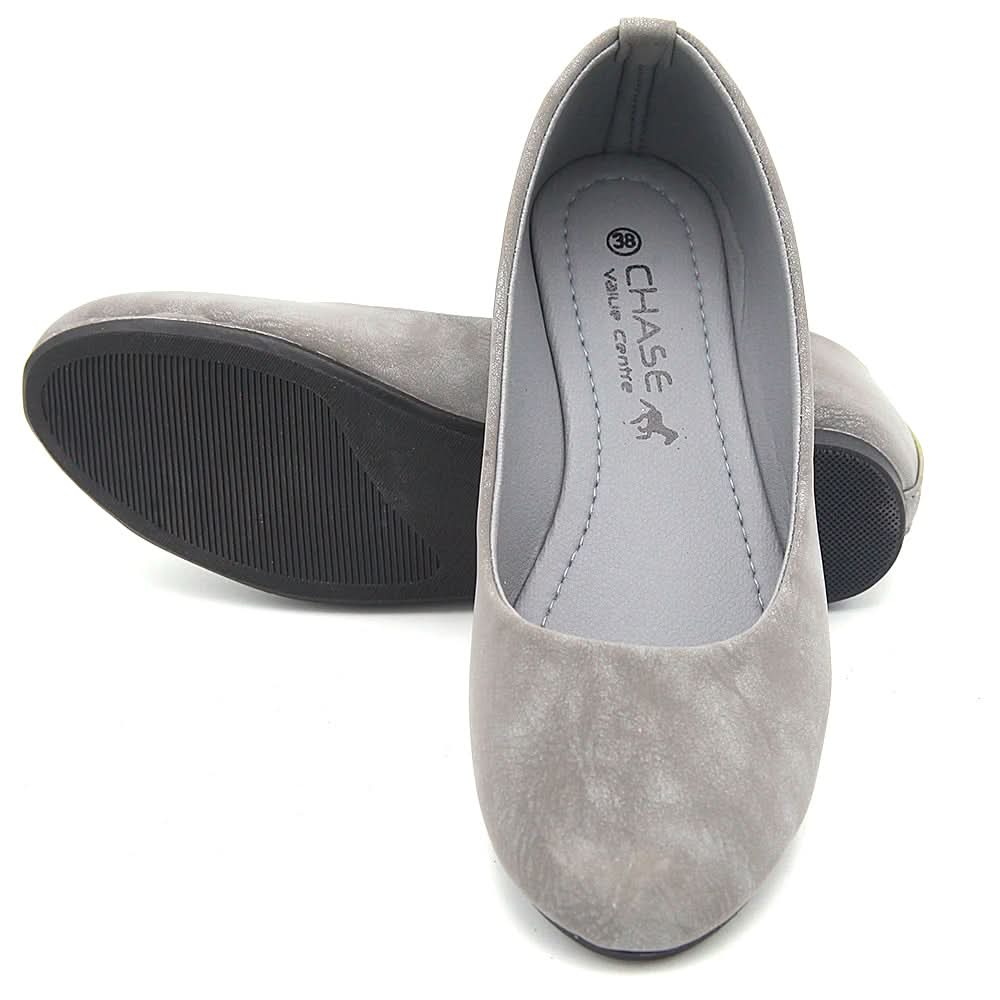 Women's Fancy Pumps - Grey, Women, Pumps, Chase Value, Chase Value