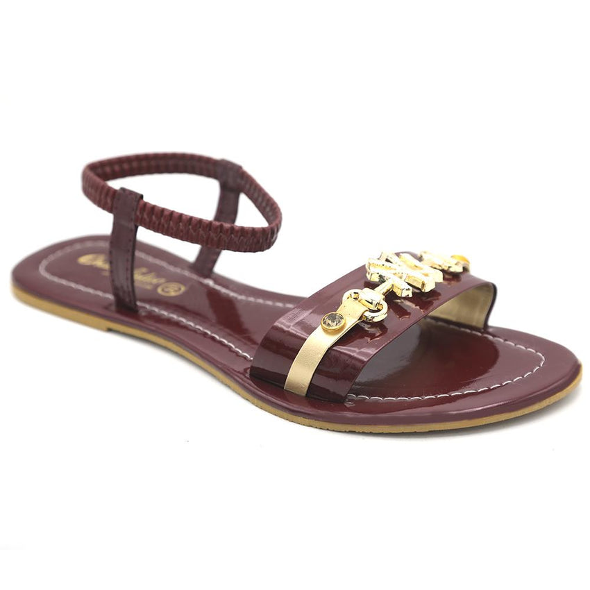 Women's Sandal R-205 - Maroon, Women, Sandals, Chase Value, Chase Value