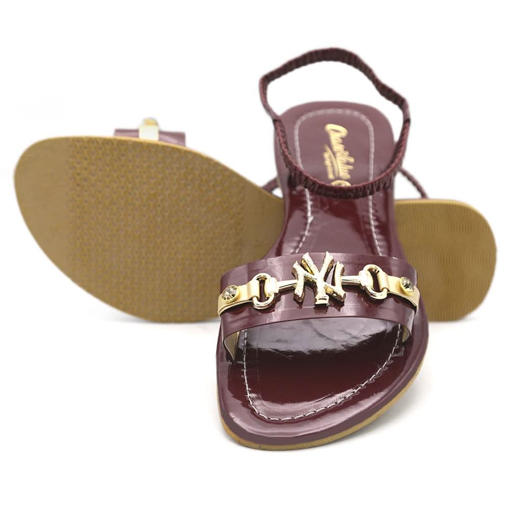 Women's Sandal R-205 - Maroon, Women, Sandals, Chase Value, Chase Value