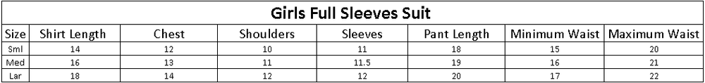 Girls Full Sleeves Pant Suit - Pink, Kids, Girls Sets And Suits, Chase Value, Chase Value