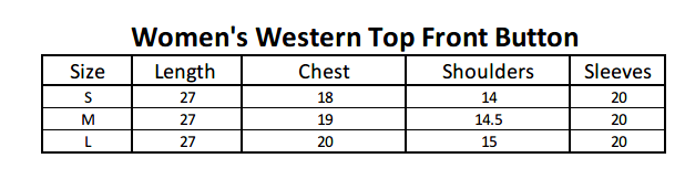 Women's Western Top With Front Button - Navy Blue, Women, T-Shirts And Tops, Chase Value, Chase Value