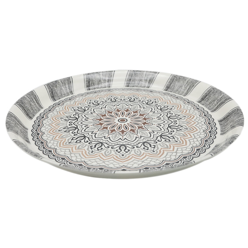 Melamine Large Plate - Grey, Home & Lifestyle, Serving And Dining, Chase Value, Chase Value