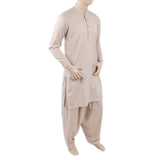 Men's Mashriq Slim Fit Suit - Tea Pink, Men, Shalwar Kameez, Chase Value, Chase Value