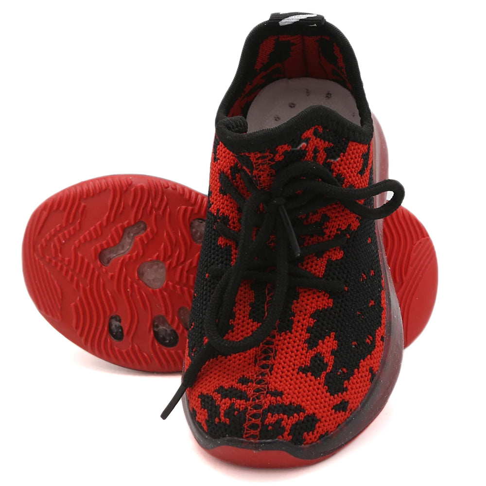 Girls Joggers 9801 - Red, Kids, Girls Sneakers And Shoes, Chase Value, Chase Value