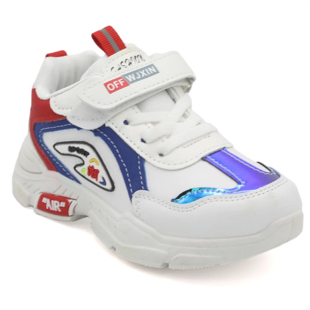 Boys Joggers 8060 - White, Kids, Boys Casual Shoes And Sneakers, Chase Value, Chase Value