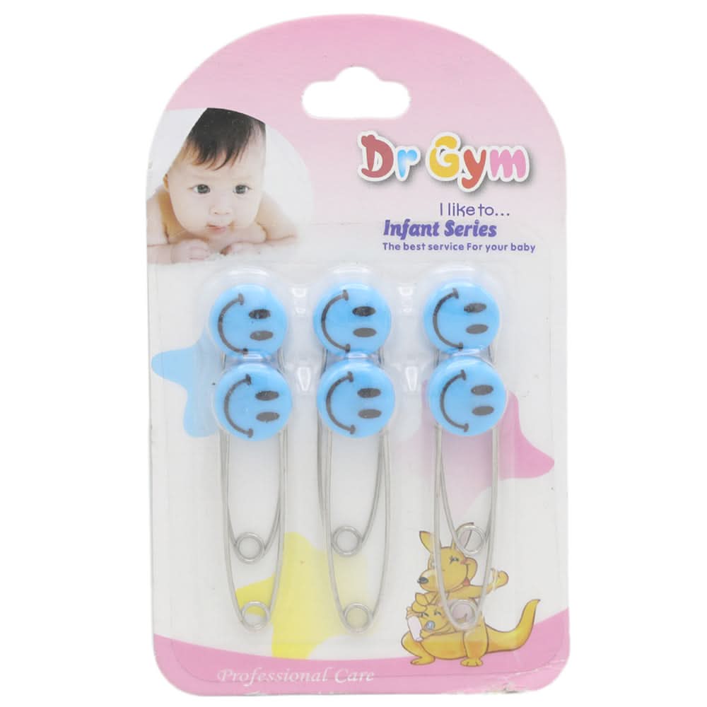 New Born Safety Pin 12381-Blue, Kids, Feeding Supplies, Chase Value, Chase Value