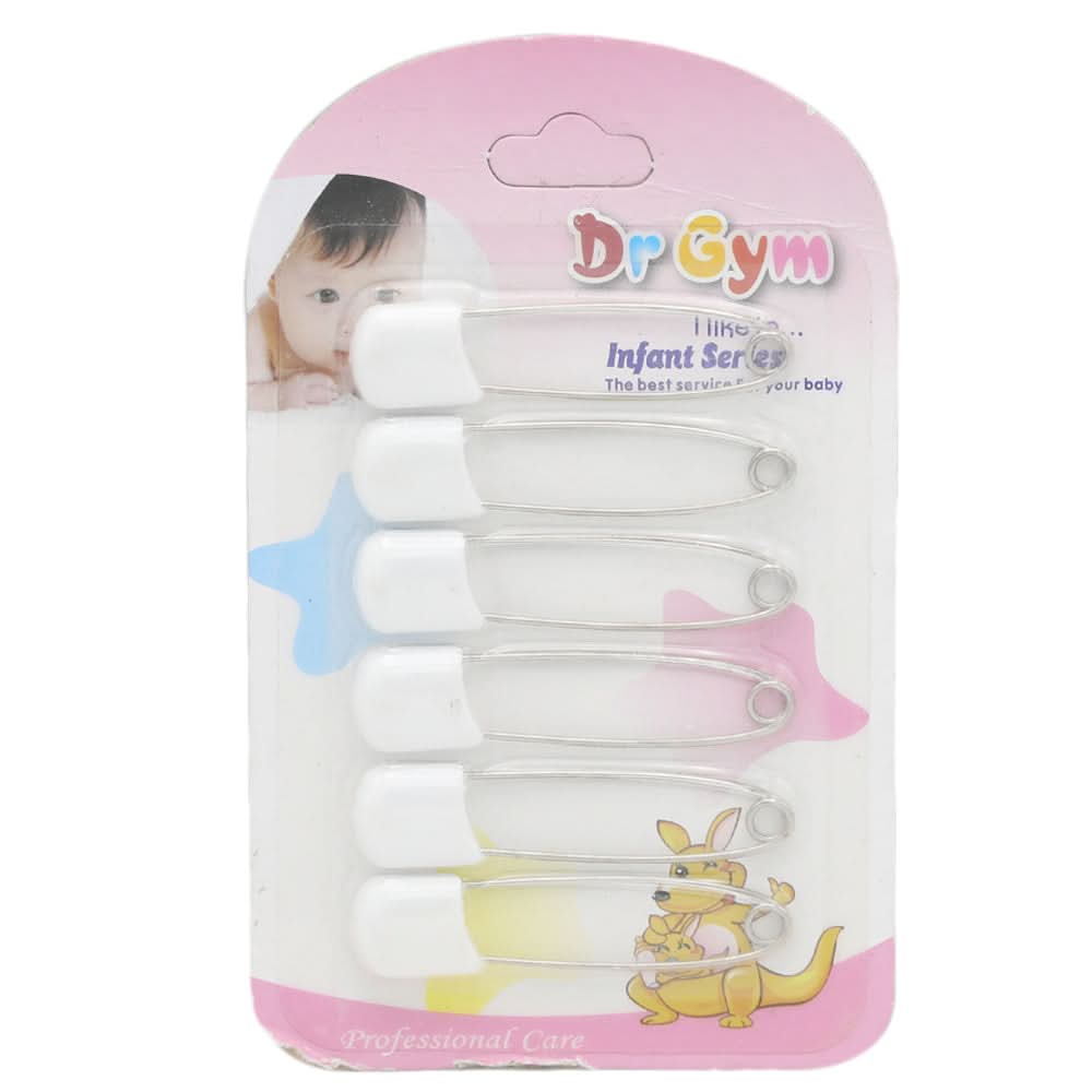 New Born Safety Pin 12381-White, Kids, Feeding Supplies, Chase Value, Chase Value