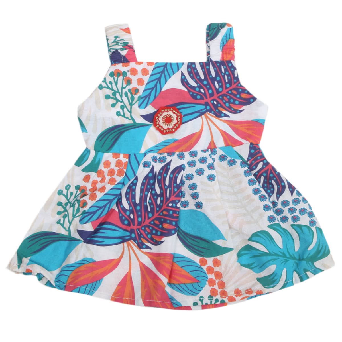 Newborn Girls Frock - Multi, Kids, NB Girls Frocks, Chase Value, Chase Value